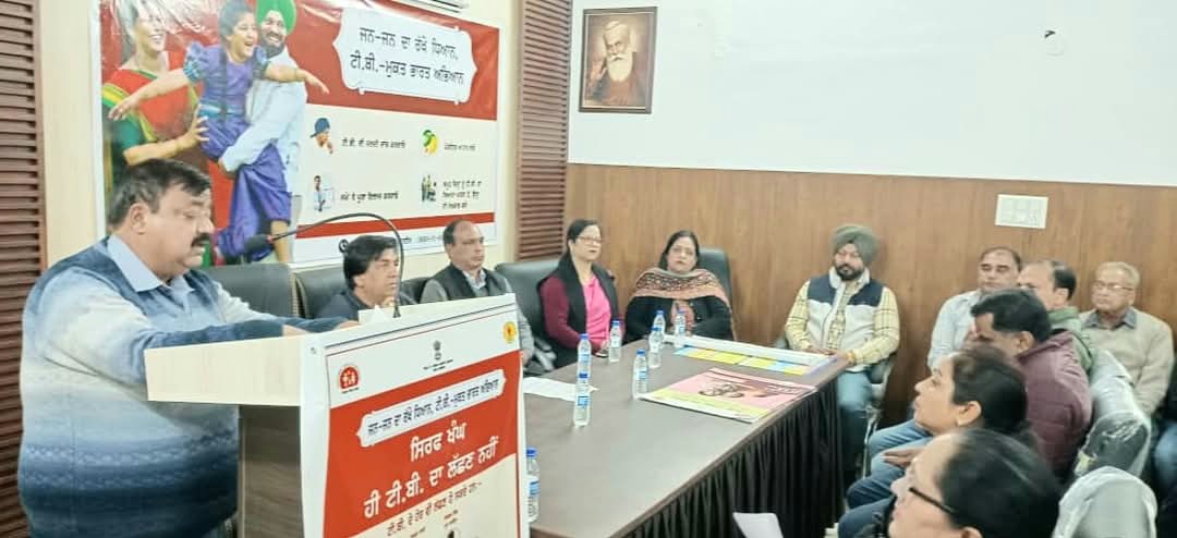 TB Free India 100 Days Campaign will continue from December 7 to March 24 - Brahm Shankar Jimpa